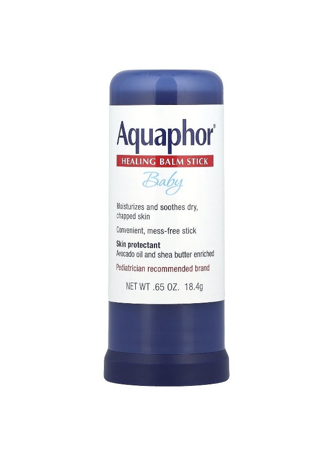 Aquaphor, Baby, Healing Balm Stick, Fragrance Free, 0.65 oz (18.4 g)