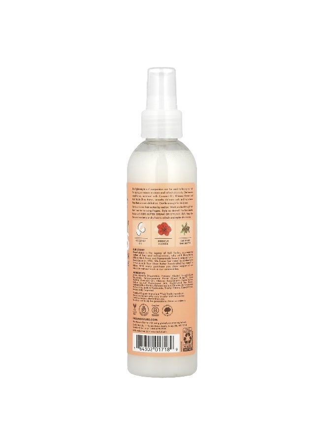 SheaMoisture, Kids, Leave-In Conditioning Milk with Shea Butter, Thick, Curly Hair, Coconut & Hibiscus, 8 fl oz (237 ml)