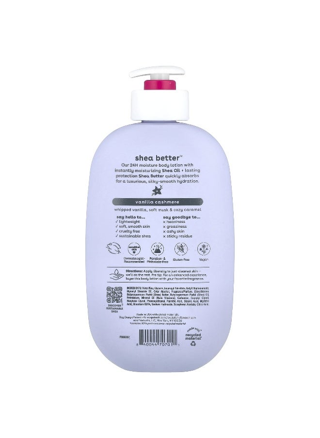 EOS, Shea Better™, 24H Moisture Body Lotion, Vanilla Cashmere , 16 fl oz (473 ml)