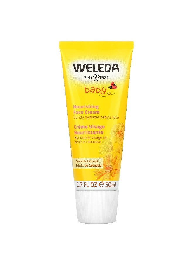 Weleda, Baby,  Nourishing Face Cream, Calendula Extracts, 1.7 fl oz (50 ml)