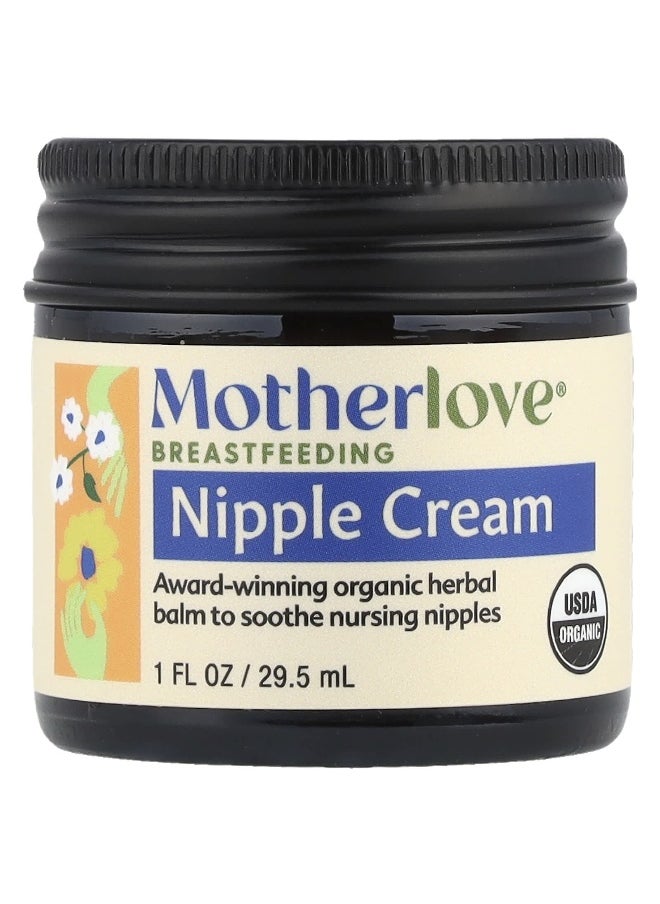 Motherlove, Breastfeeding, Nipple Cream, 1 fl oz (29.5 ml)