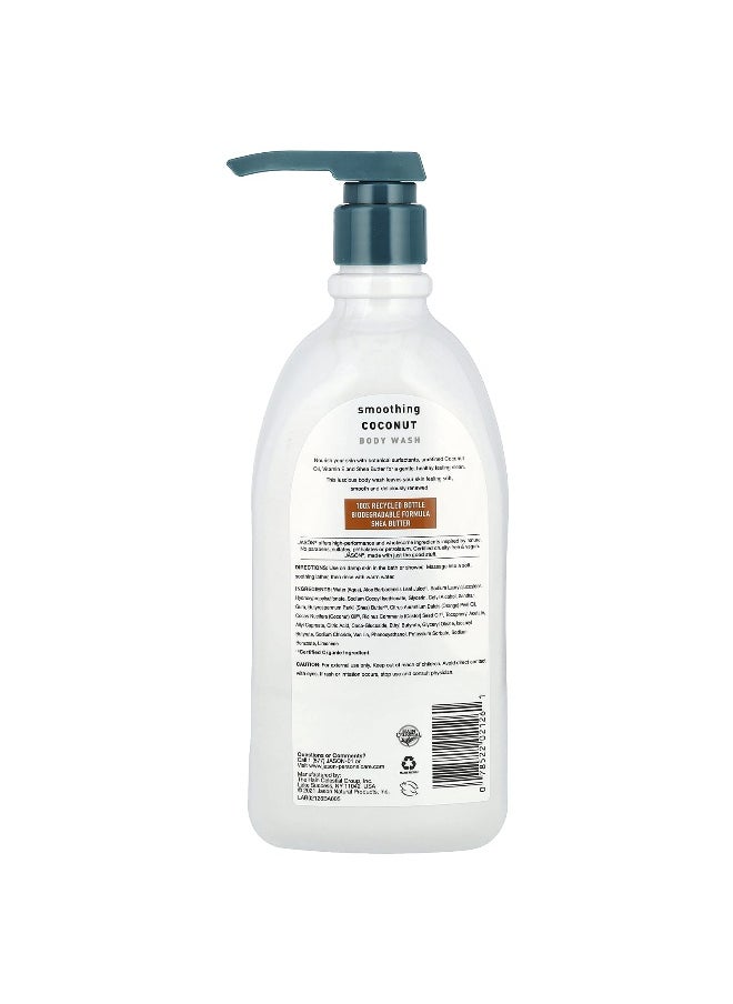 Jason Natural, Smoothing Body Wash, Coconut, 30 fl oz (887 ml)