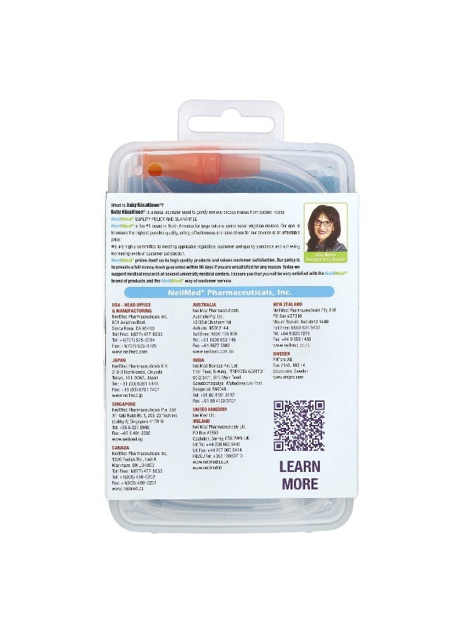 Squip, NeilMed NasaKleen, Babies & Kids Nasal-Oral Aspirator, 1 Kit