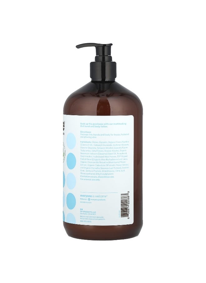 Everyone, Nourishing Lotion, Unscented, 32 fl oz (946 ml)