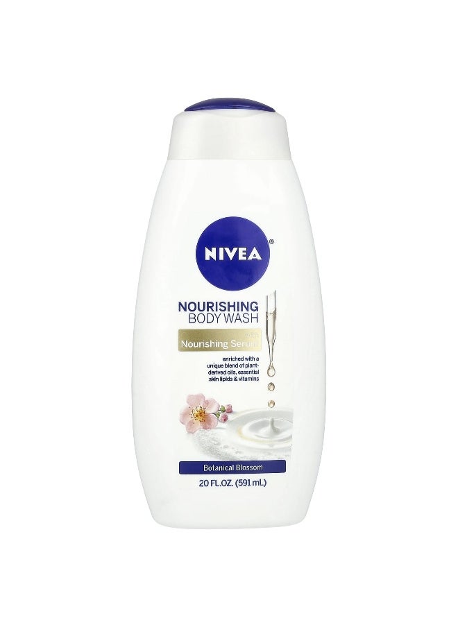 Nivea, Nourishing Body Wash, Botanical Blossom, 20 fl oz (591 ml)