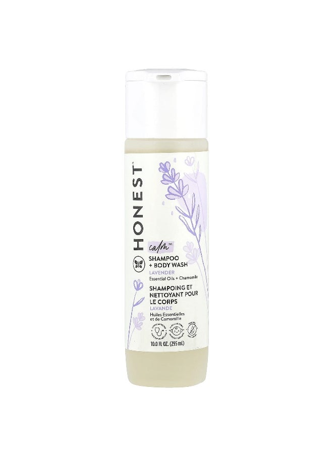 The Honest Company, Calm™ Shampoo + Body Wash, Lavender, 10 fl oz (295 ml)
