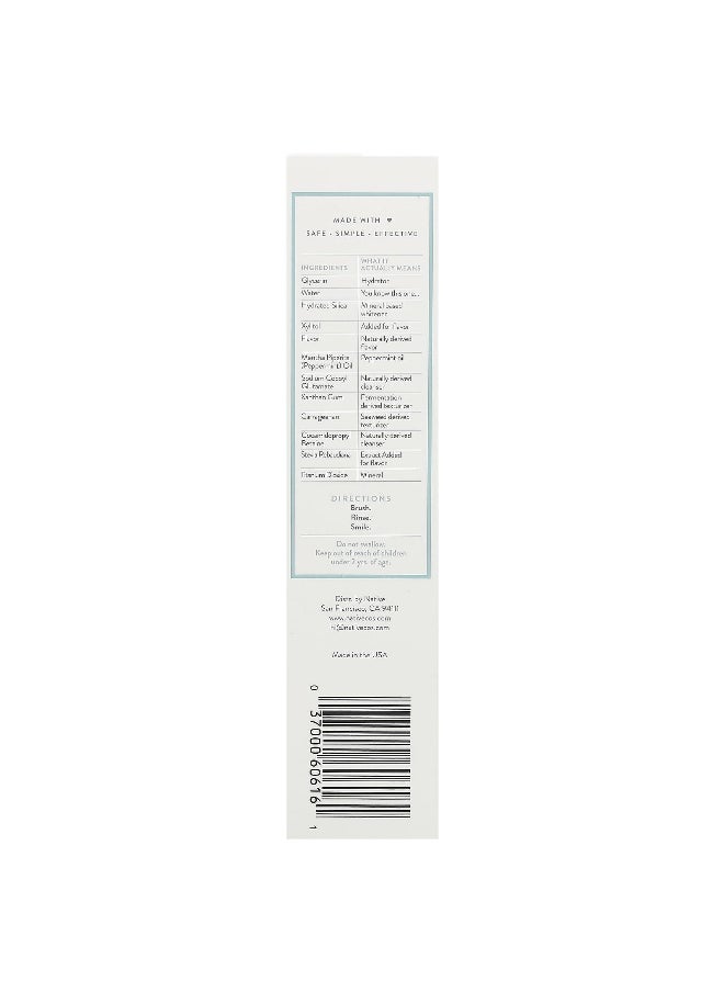 Native, Whitening Fluoride Free Toothpaste, Wild Mint & Peppermint Oil, 4.1 oz (116 g)