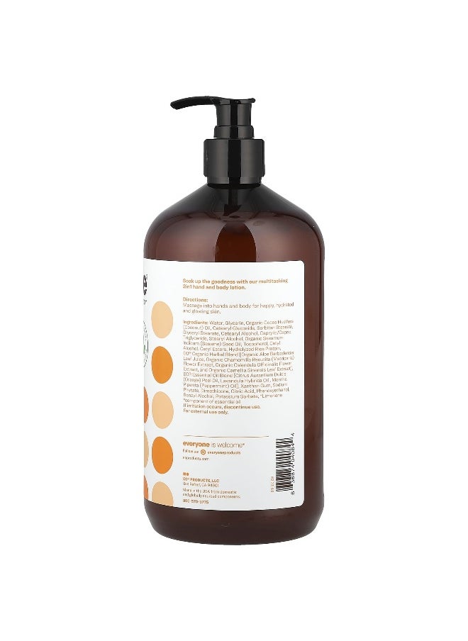 Everyone, Nourishing Lotion, Hands and Body, Citrus + Mint, 32 fl oz (946 ml)