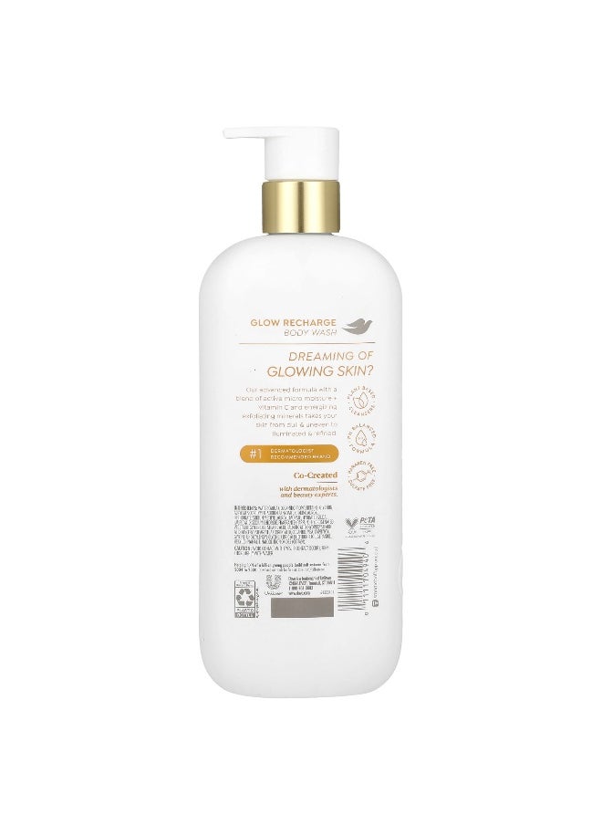 Dove, Glow Recharge, Body Wash, 18.5 fl oz (547 ml)