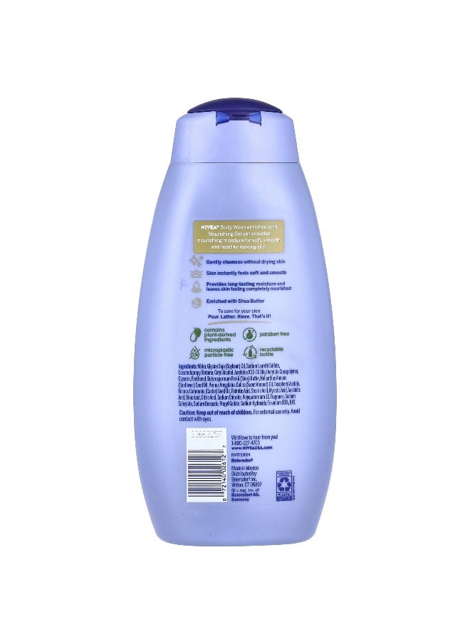 Nivea, Nourishing Body Wash, Shea Butter, 20 fl oz (591 ml)
