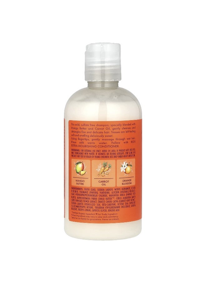 SheaMoisture, Kids Extra-Nourishing Shampoo, Mango & Carrot, 8 fl oz (237 ml)