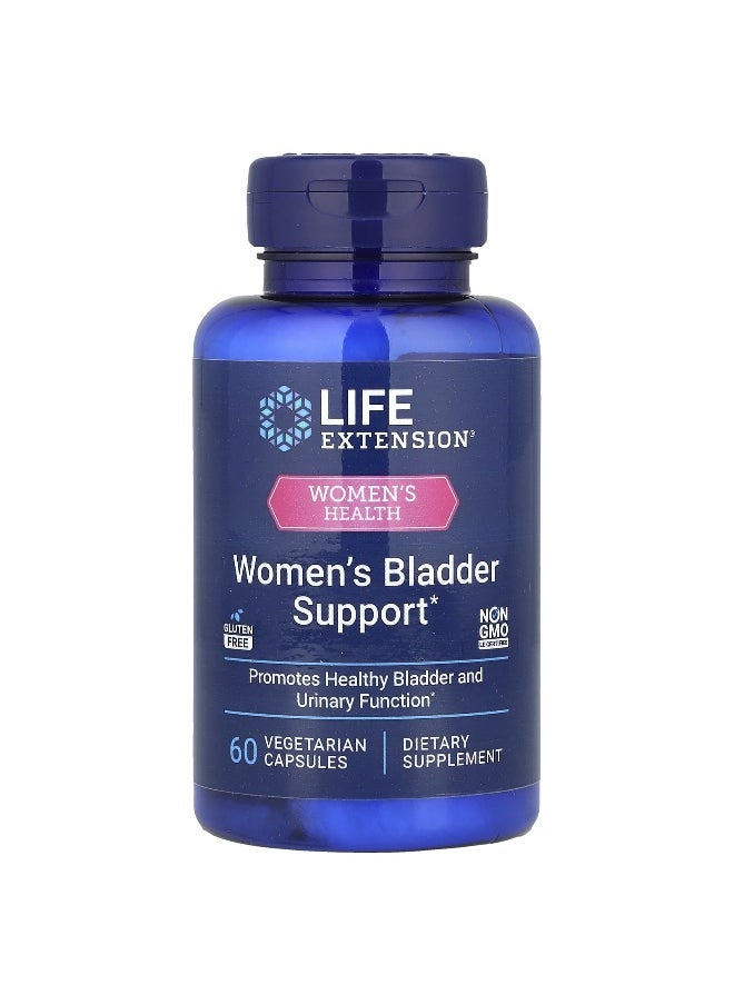 Life Extension, Women's Health, Women's Bladder Support, 60 Vegetarian Capsules