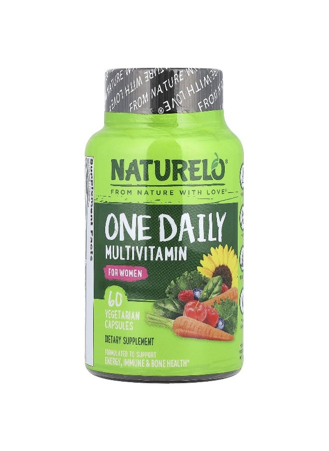NATURELO, One Daily Multivitamin for Women, 60 Vegetarian Capsules