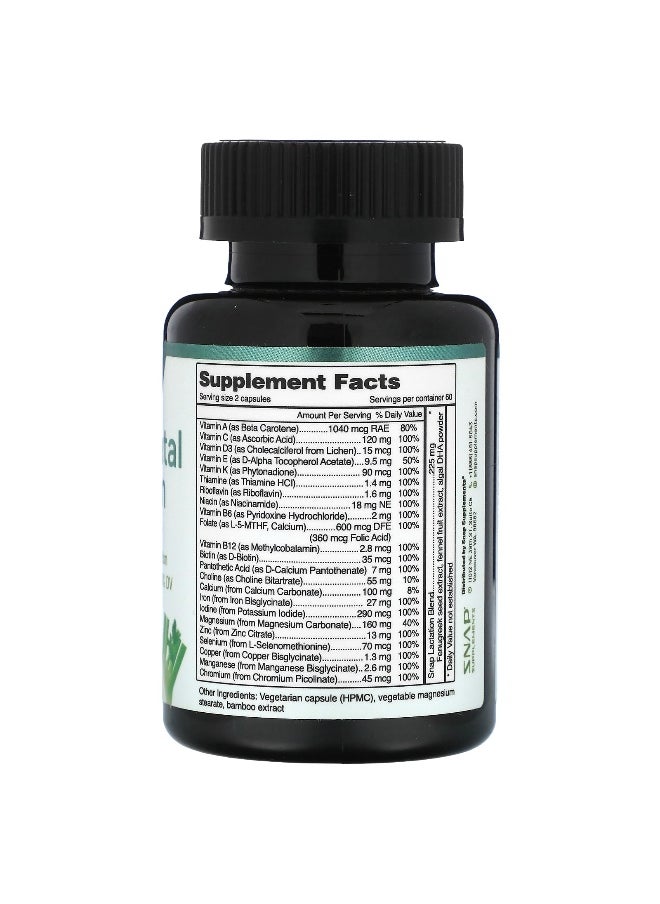 Snap Supplements, Postnatal Vitamin, 60 Capsules