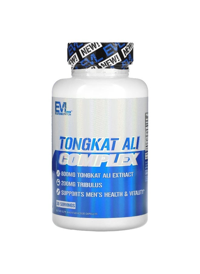 EVLution Nutrition, Tongkat Ali Complex, 800 mg, 60 Veggie Capsules (400 mg per Capsule)