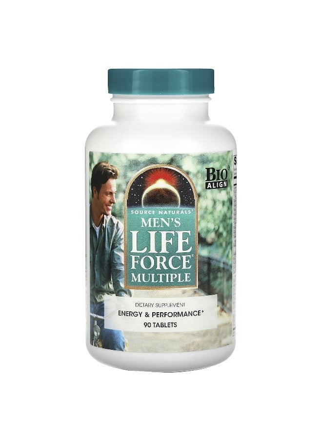 Source Naturals, Men's Life Force Multiple, 90 Tablets