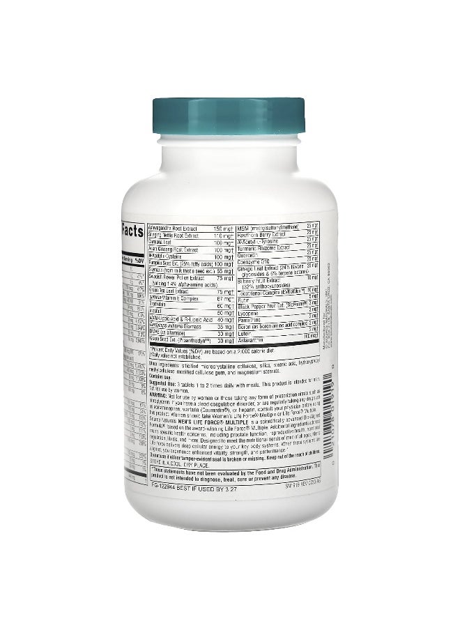 Source Naturals, Men's Life Force Multiple, 90 Tablets