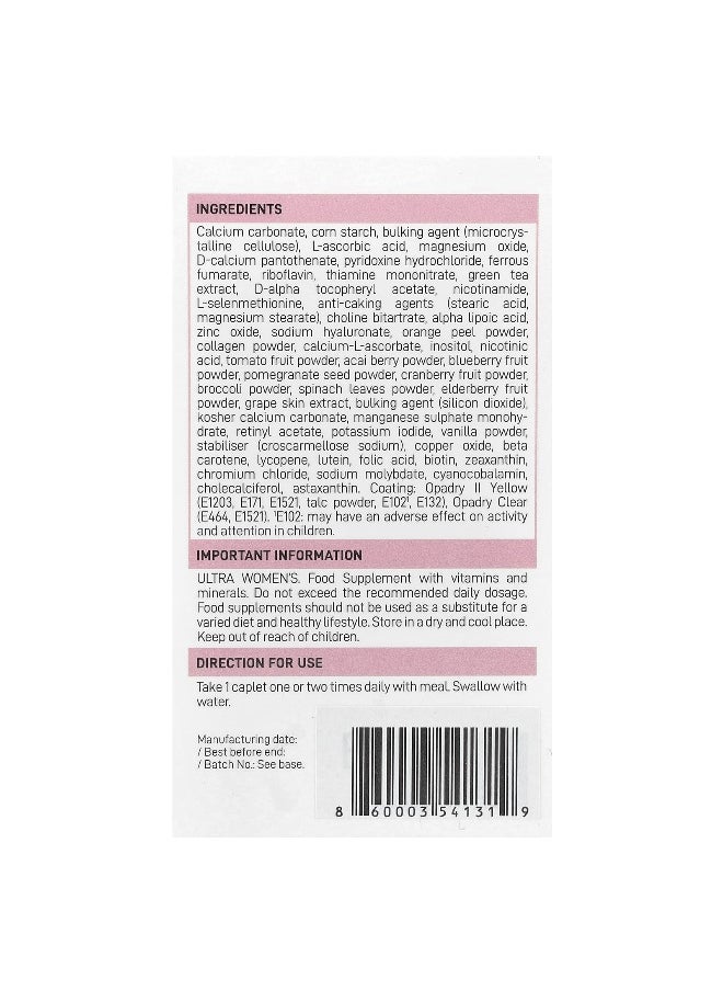 Vplab, Ultra Women’s Multivitamin Formula, 90 Caplets