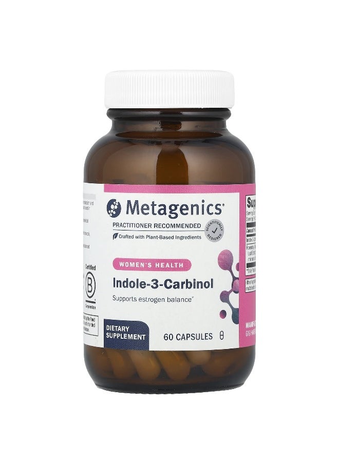 Metagenics, Women's Health, Indole-3-Carbinol , 60 Capsules