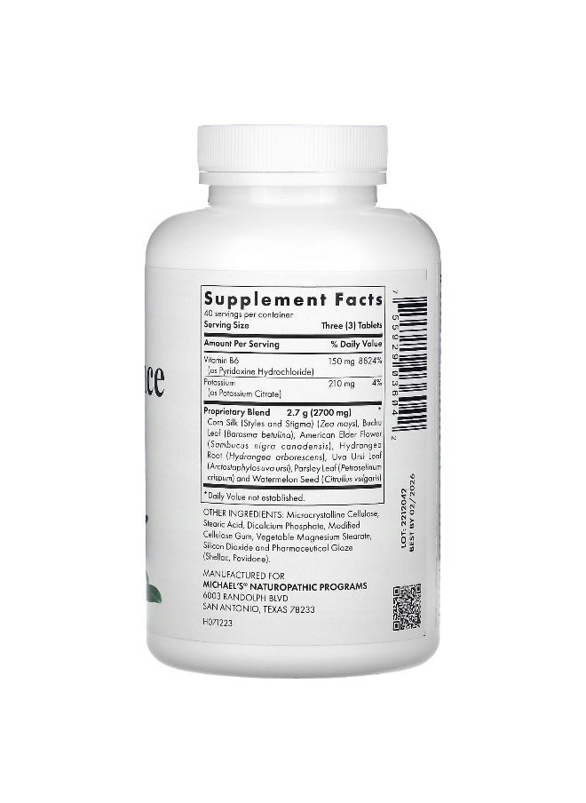 Michael's Naturopathic, Water Balance Factors, 120 Vegetarian Tablets