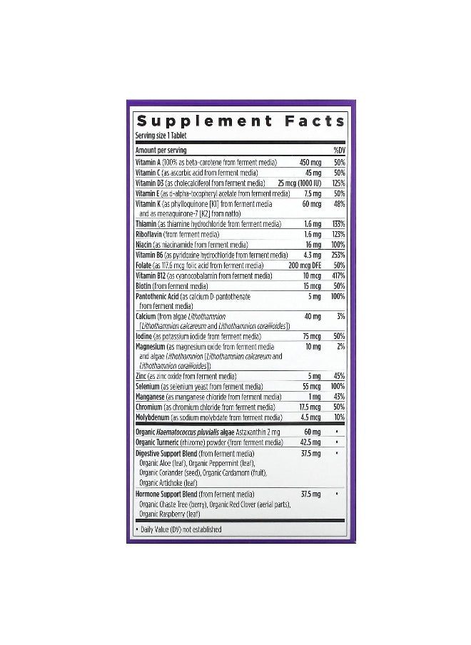 New Chapter, Every Woman's One Daily 55+ Multivitamin, 72 Vegetarian Tablets