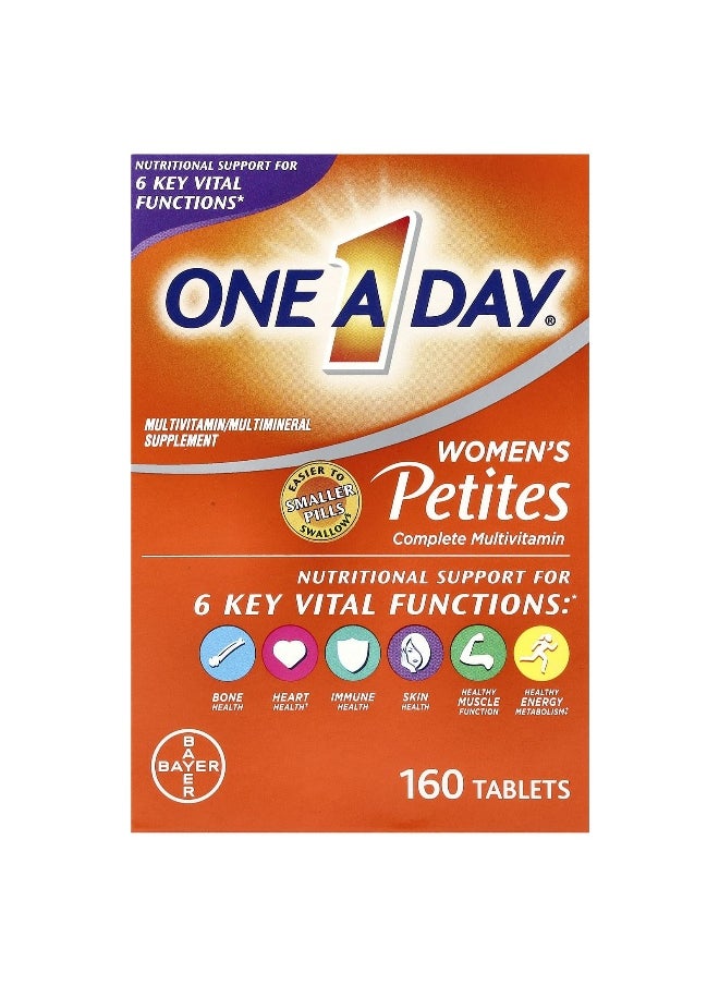 One-A-Day, Women's Petites Complete Multivitamin, 160 Tablets