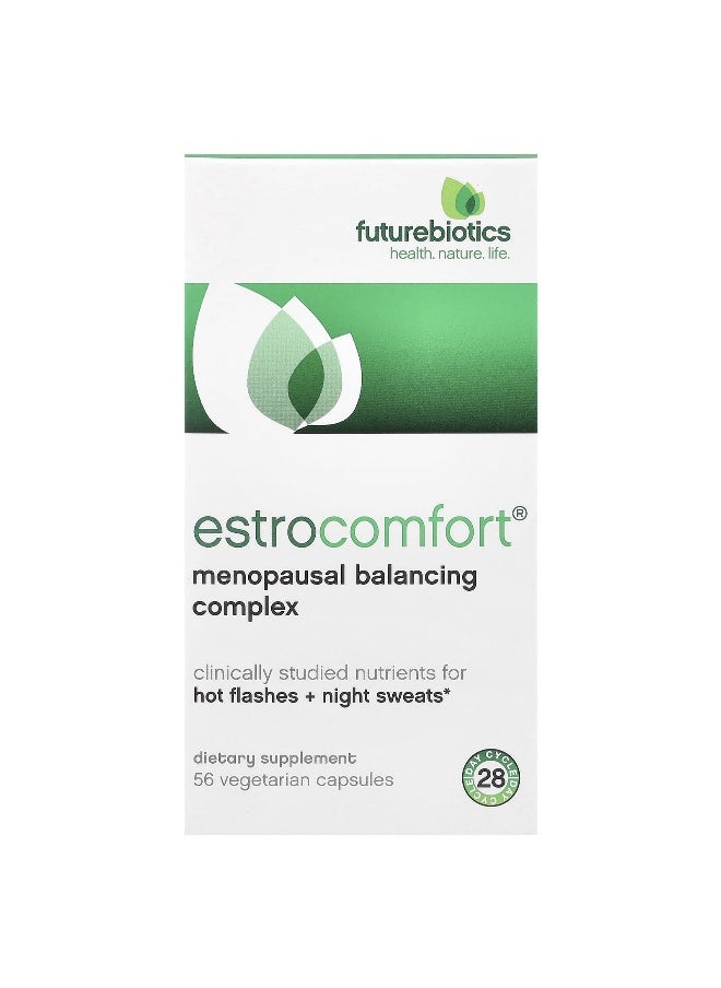 Futurebiotics, EstroComfort®, Menopausal Balancing Complex, 56 Vegetarian Capsules