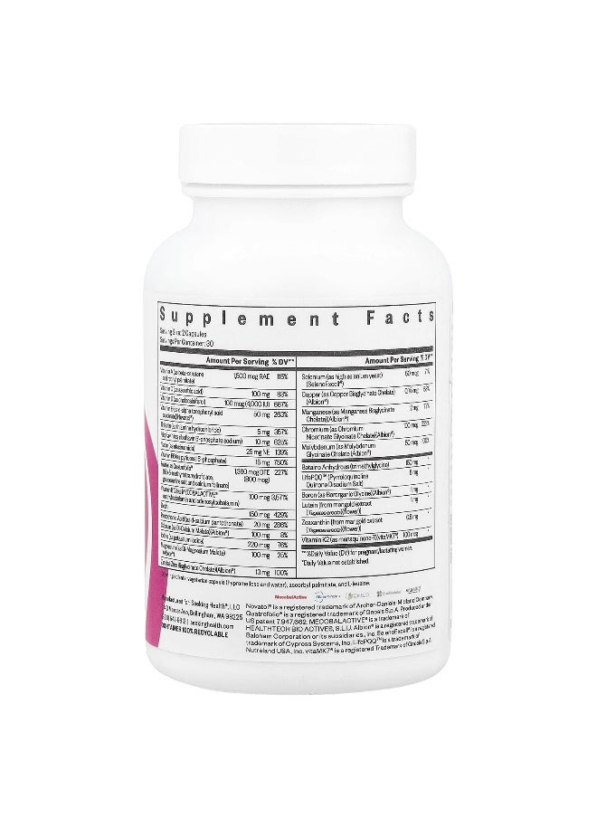 Seeking Health, Prenatal Essentials, 60 Capsules