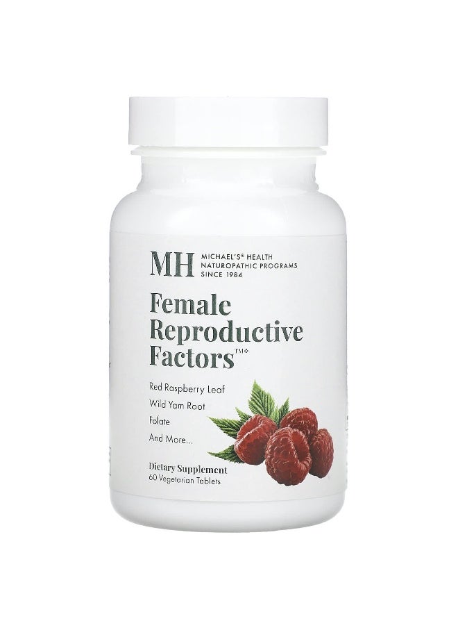 Michael's Naturopathic, Female Reproductive Factors, 60 Vegetarian Tablets