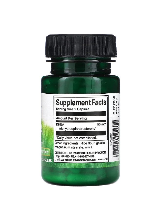 Swanson, DHEA, 50 mg , 120 Capsules