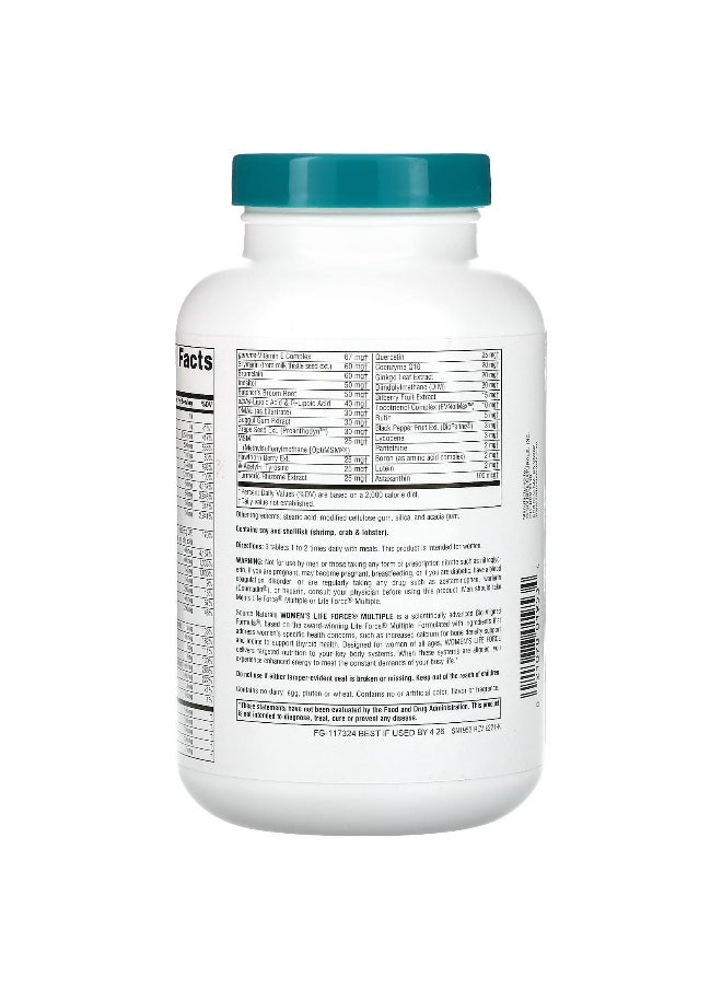 Source Naturals, Women's Life Force Multiple, No Iron, 180 Tablets