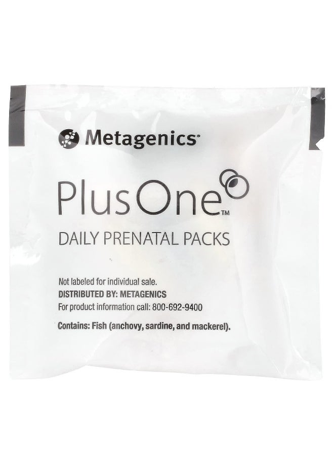 Metagenics, Plus One®, Daily Prenatal Packs, 30 Packets