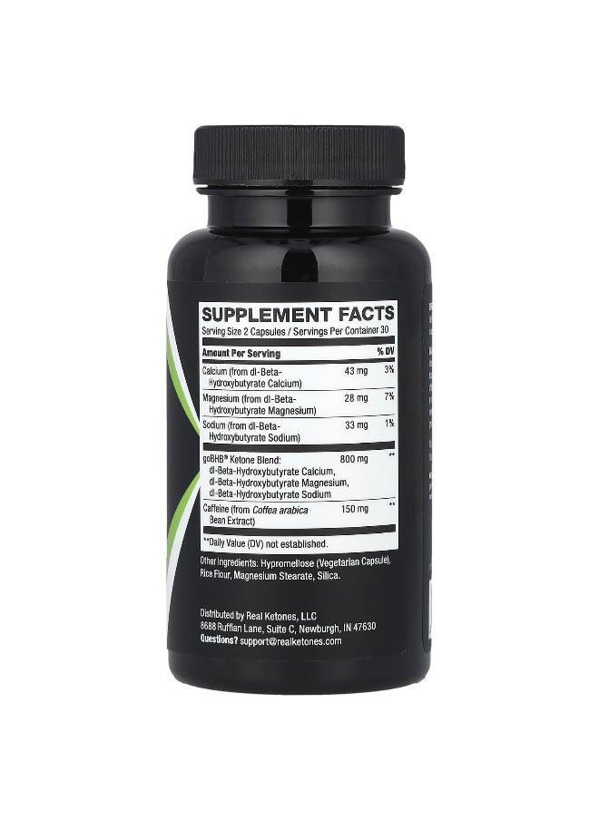 Real Ketones, BHBscience™, Keto Burn2X, 60 Capsules