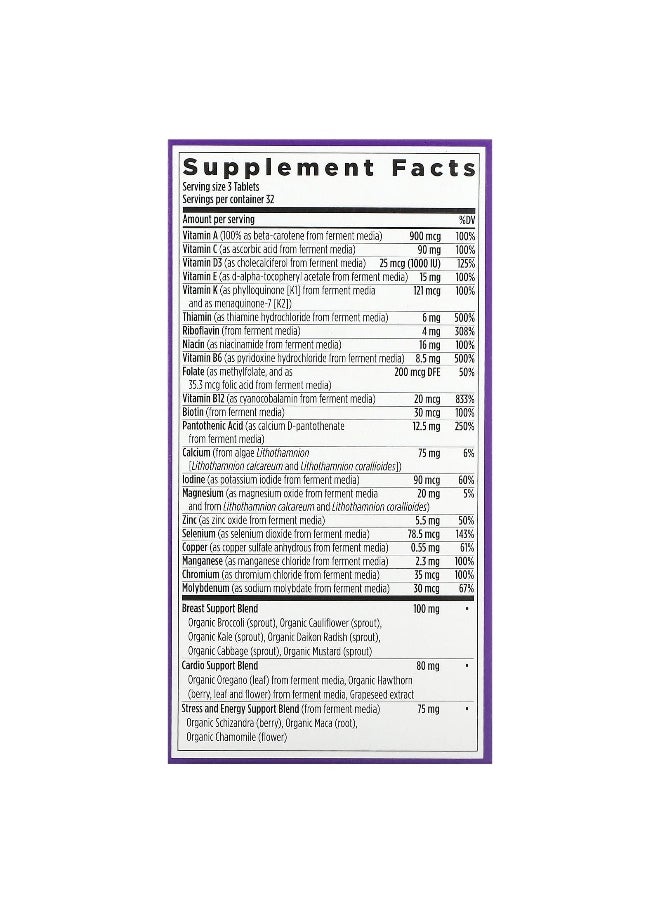 New Chapter, Women's 40+ Advanced Multivitamin, 96 Vegetarian Tablets