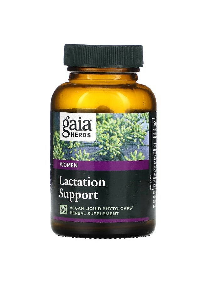 Gaia Herbs, Lactation Support for Women, 60 Vegan Liquid Phyto-Caps