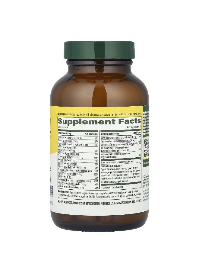 MegaFood, Men's One Daily Multivitamin, 90 Tablets