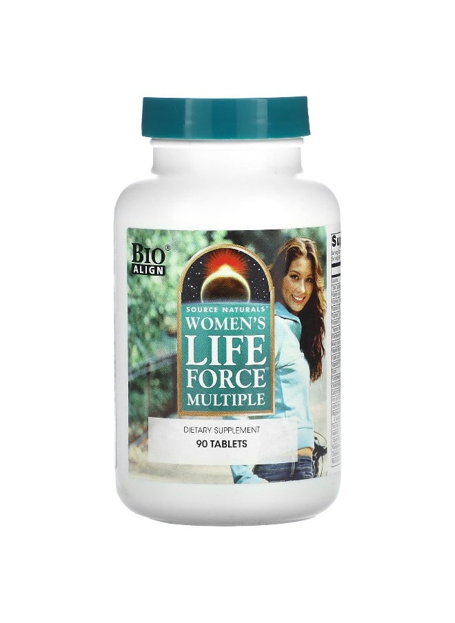 Source Naturals, Women's Life Force Multiple, 90 Tablets
