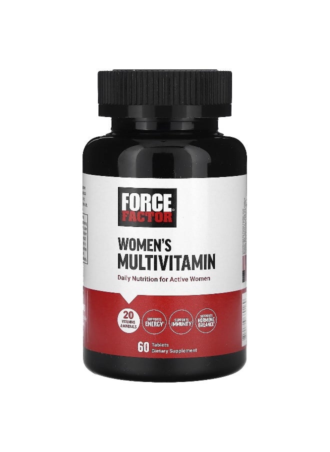 Force Factor, Women's Multivitamin, 60 Tablets