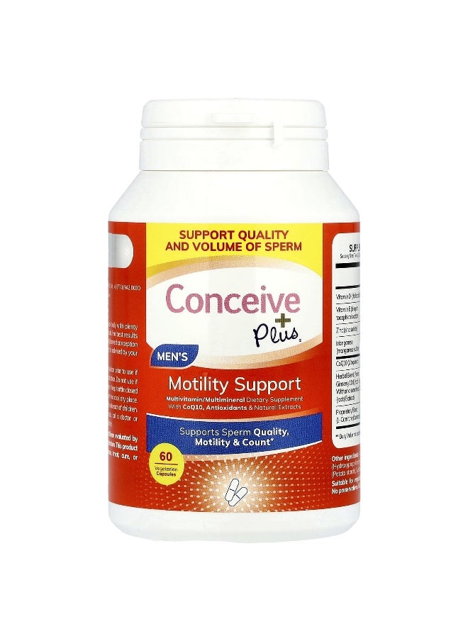 Conceive Plus, Men's Motility Support, 60 Vegetarian Capsules