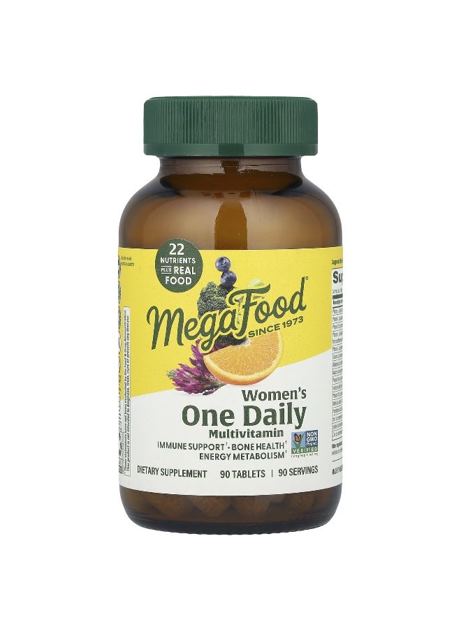 MegaFood, Women's One Daily MultiVitamin, 90 Tablets