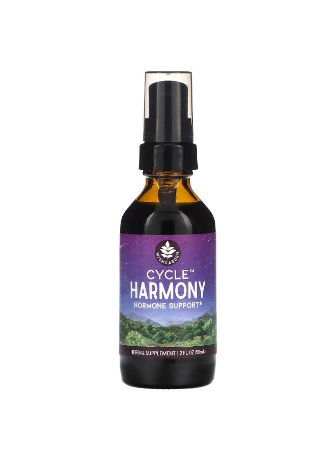 WishGarden Herbs, Cycle Harmony Hormone Support, 2 fl oz (59 ml)