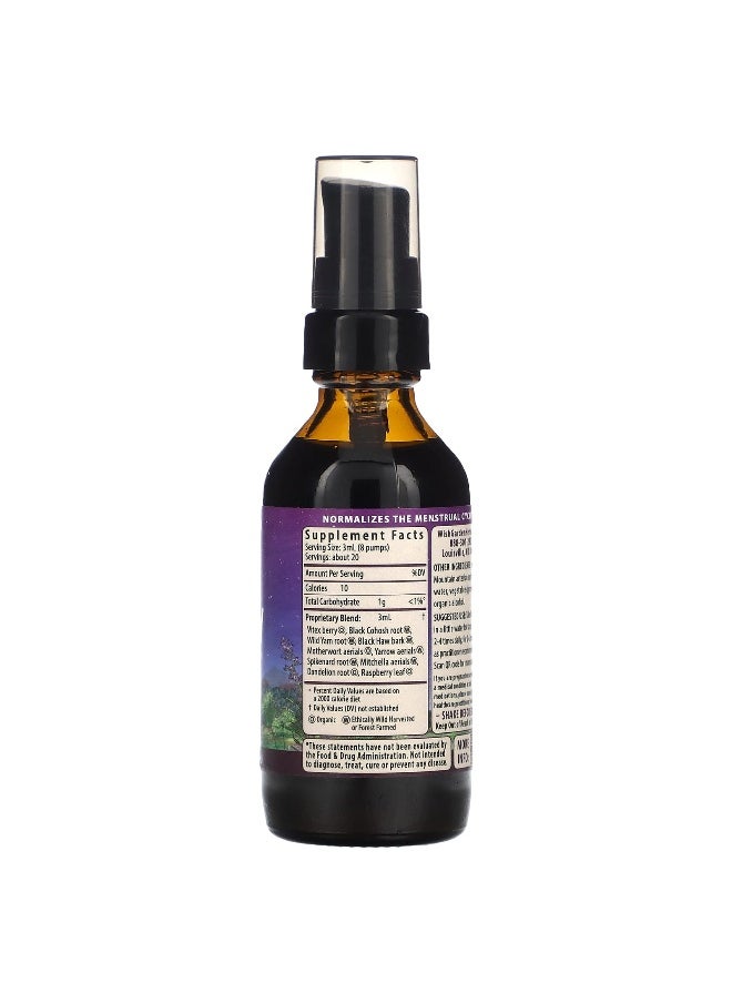 WishGarden Herbs, Cycle Harmony Hormone Support, 2 fl oz (59 ml)