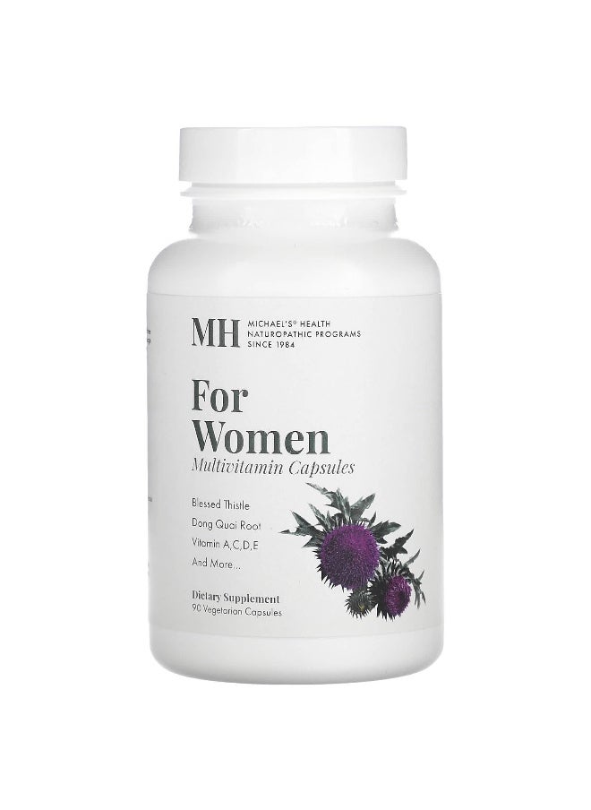 Michael's Naturopathic, For Women Multivitamin, 90 Vegetarian Capsules