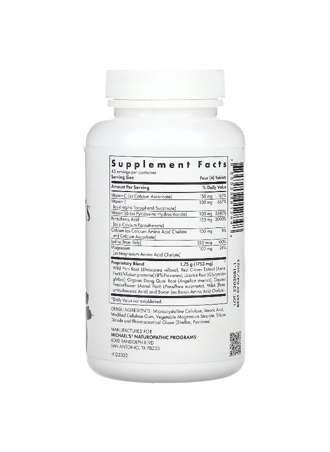 Michael's Naturopathic, For Women's Changes, 180 Vegetarian Tablets