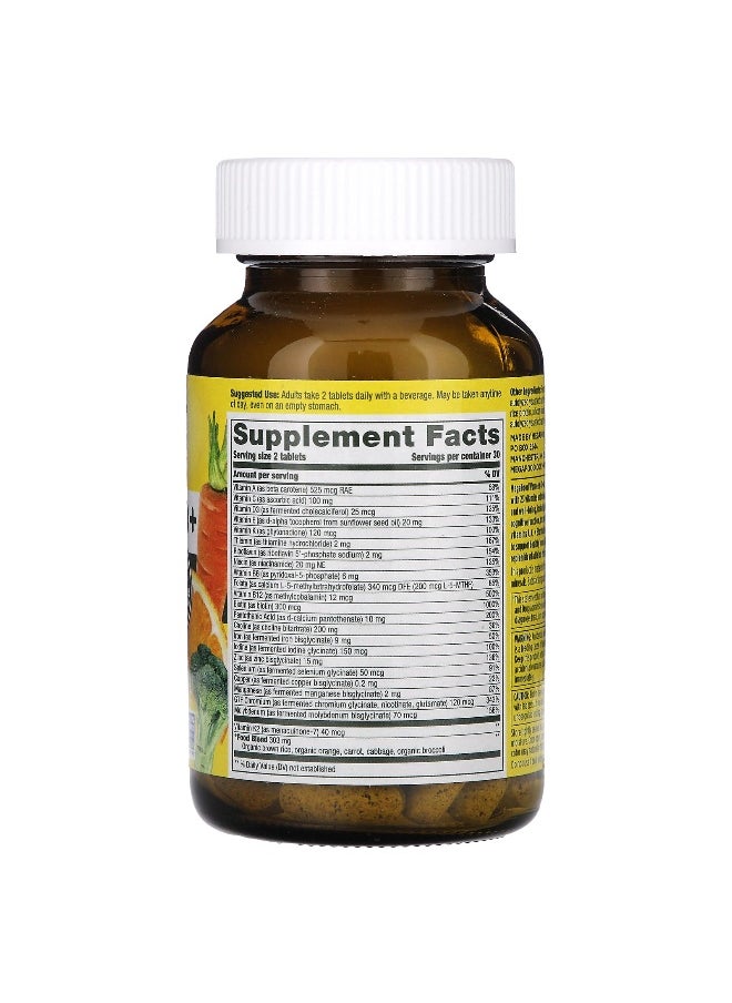 MegaFood, Women's  40+, Advanced Multivitamin, 60 Tablets