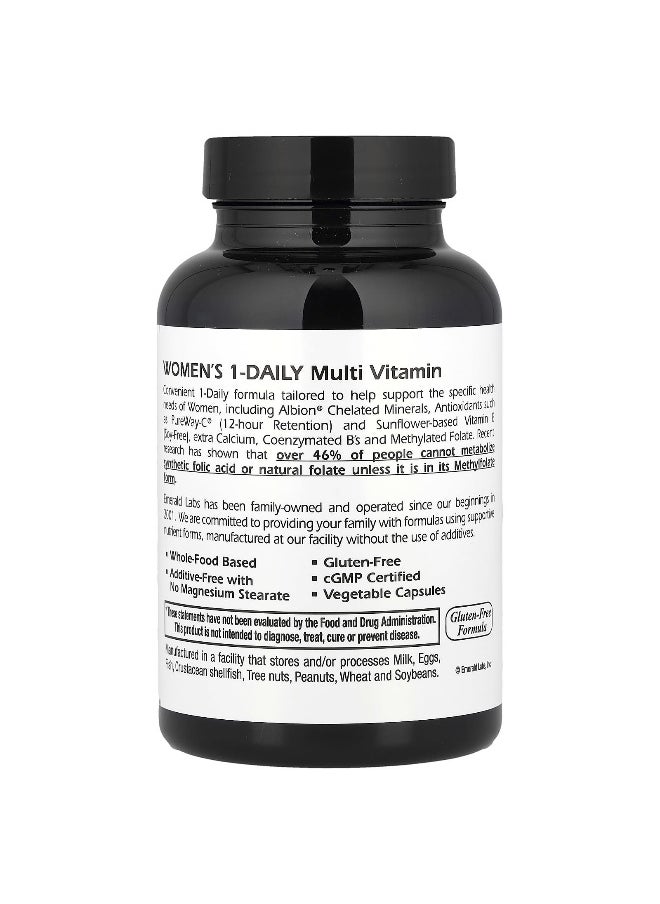 Emerald Laboratories, CoEnzymated Women's 1-Daily Multi, 60 Vegetable Caps