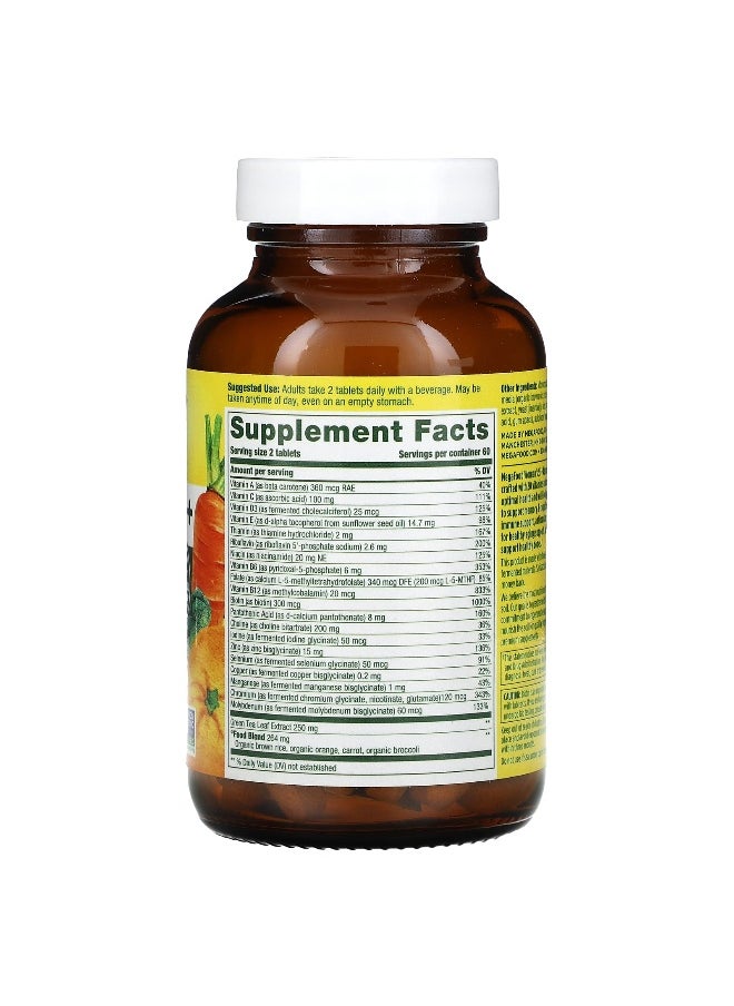 MegaFood, Women's 55+, Advanced Multivitamin, 120 Tablets
