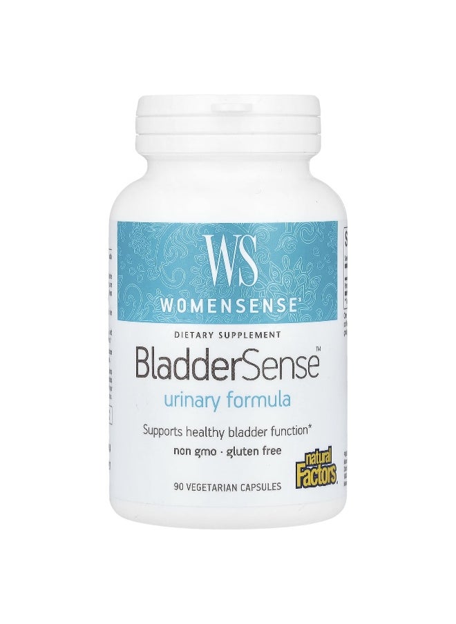 Natural Factors, WomenSense, BladderSense, 262 mg, 90 Vegetarian Capsules