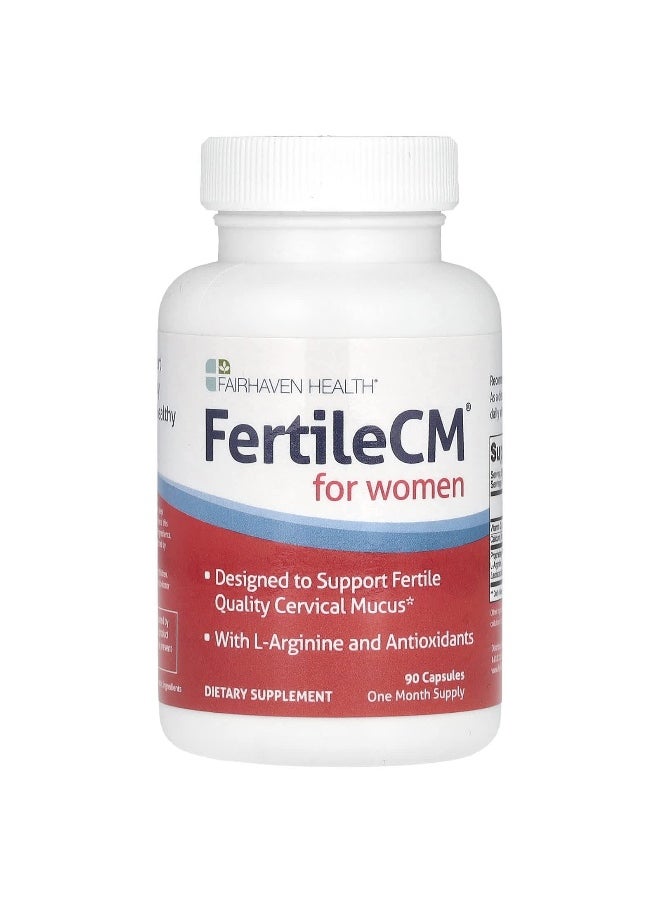 Fairhaven Health, FertileCM for Women, 90 Capsules