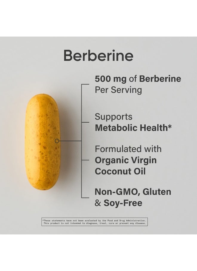 Sports Research, Berberine With Coconut Oil, 500 mg, 90 Softgels